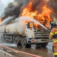 firefighters-respond-to-burning-oil-tanker-truck-accident-with-foam-extinguishing-effort[1]